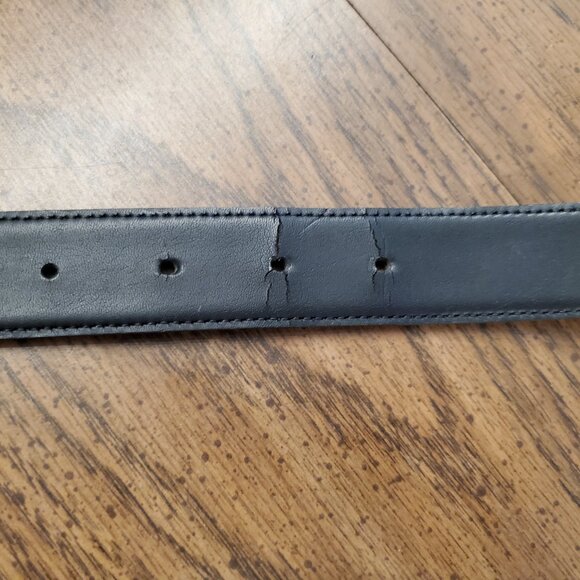 Jacqueline Ferrar Small Split Leather Belt Made in Italy - Picture 6 of 6